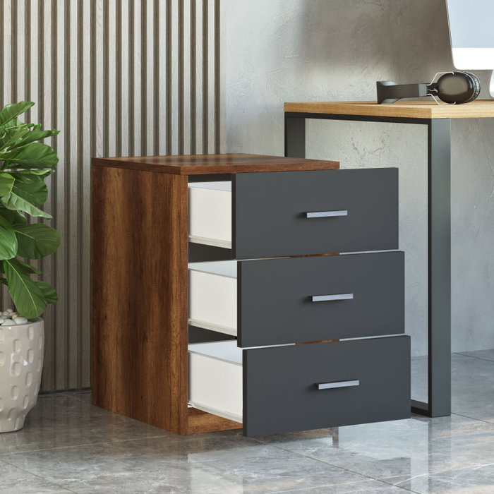 Hanah Home Vo3-Ba Cajón Nogal y Antracita